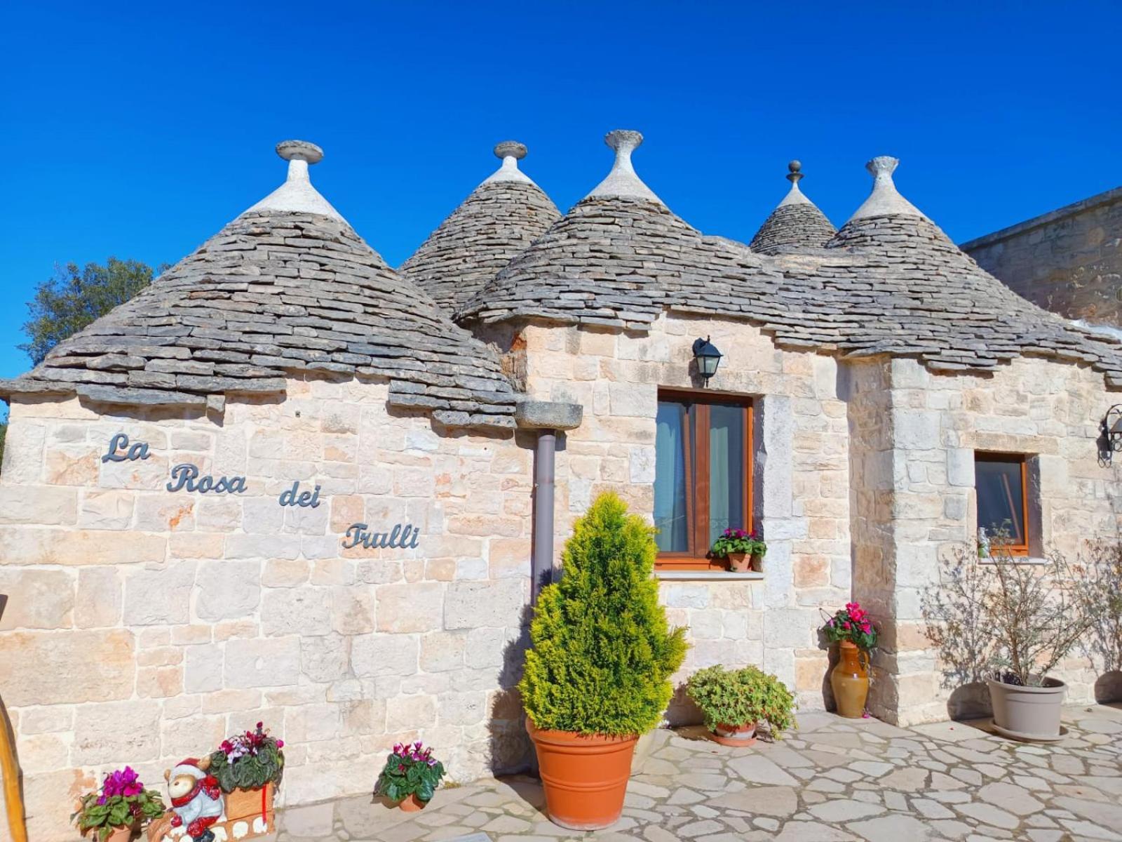 La Rosa Dei Trulli B&B Alberobello Exteriör bild